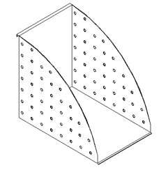 Quality suspended steel files holder for partition,#F2 wholesale