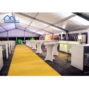 Big Marquee Hall Alu Frame Tarpaulin Cover Tent For Storage Surface Treat Method