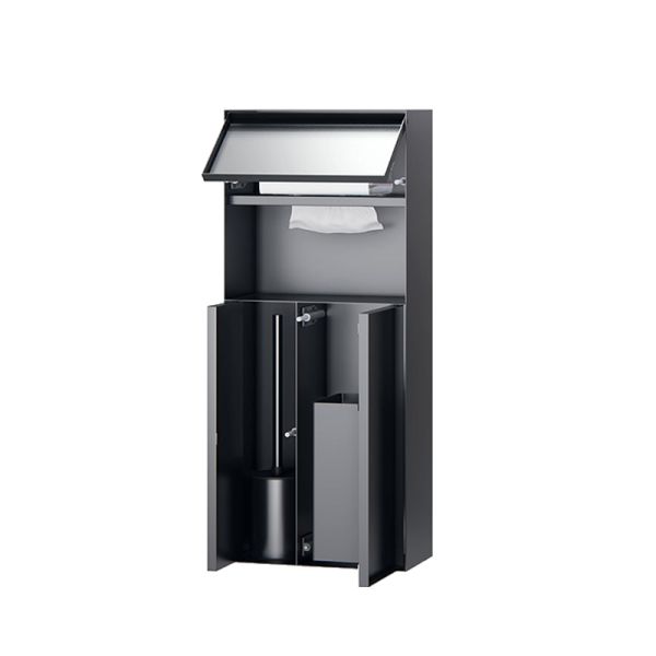 Quality Customizable Stainless Steel Shower Niche with Concealed Surface Mounted Design and Built In Tissue Box 716x298x140mm wholesale