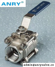 3PCS SW Welding CF8M Body PTFE Seat Ball Valve