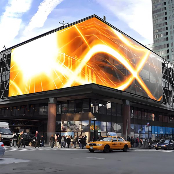 IP65 Waterproof High-Brightness P6 P8 P10 LED Screen for Shopping Malls and Outdoor Advertising Outdoor 3D Cured LED Screen