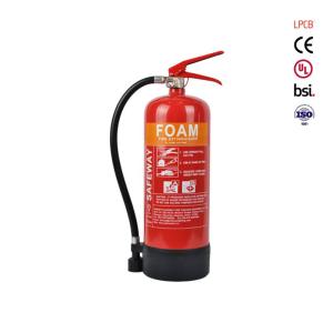 Cheap Customized Steel 12 Foam Cartridge Fire Extinguisher 6L Safety Protection for sale