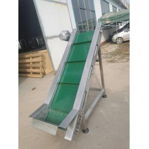                  Green Flat Belt Conveyor / Conveyer System for Industrial Assembly Production Line             