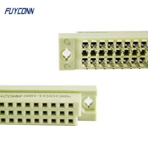 Female 3 Rows 20 Pin Press Pin Euro 41612 Connector