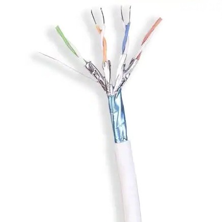 Quality Wholesale Bulk CAT8 FFTP 22AWG PVC Lan Cable  2000MHz for Ultra-High-Speed Data Centers wholesale