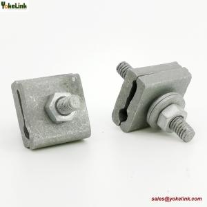 Galvanized D Cable Lashing Wire Clamp 1/4" to 7/16" Strand