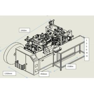 Note Customized Service for Restaurant Paper Spaghetti Bowl Forming Machine
