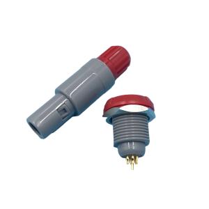 China IP64 IP50 Plastic Push Pull Connector on sale