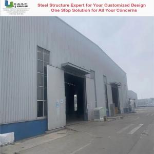 Fireproof Steel Structure Building Rigorous Inspection Precision Manufacturing