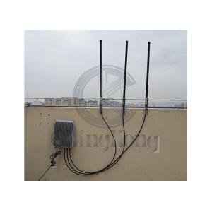 2 Cooling Fans 90W 1000m IP64 Drone Signal Jammer