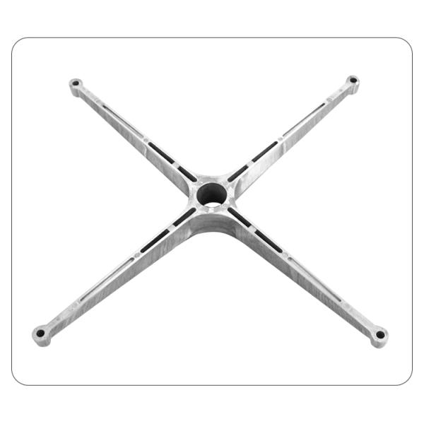 Modern Office Chair Metal Base Replacement Durable Swivel Aluminium Chair Base