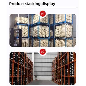 Stackable Mild Steel Warehouse Storage Rack Customized Color