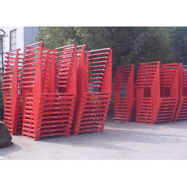 Quality Warehouse Cold Rolling Steel Portable Stacking Racks For Flexible Material Handling wholesale