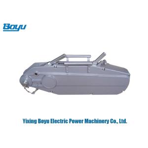 Durable Transmission Line Stringing Tools Lever Block Wire Rope Pulling Winch