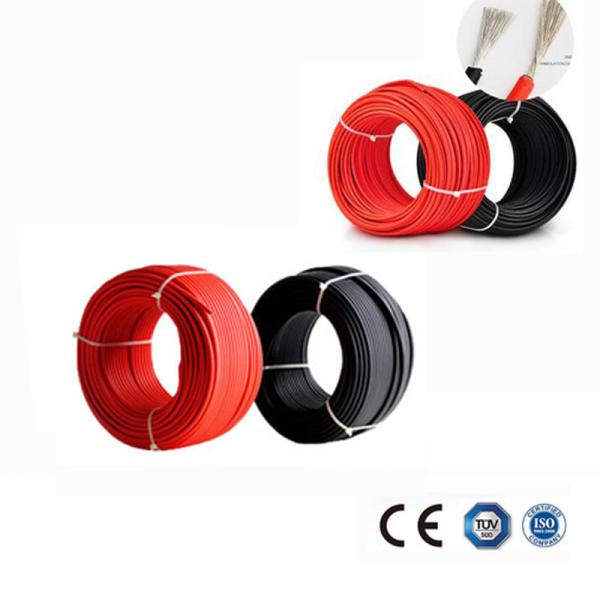 Quality Photovoltaic Single Core Solar Cable 4mm H1Z2Z2-K PV1-F For Solar Panel wholesale