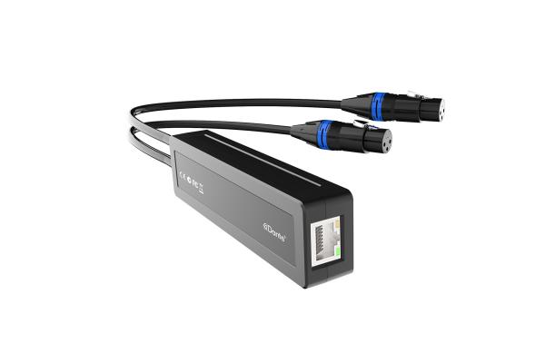Quality PoE Power Supply Dante AVIO Analog Input 2 Channel Analog Input Adapter wholesale