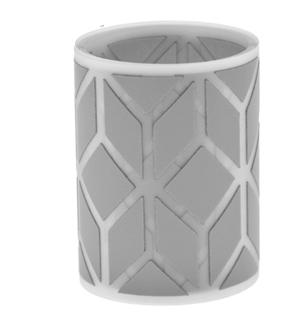 Thermal Heat Reflective Fabric For Clothing Safety Workwear HTV Grey High Visibility