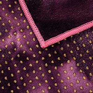 Microfiber Fabric Yoga Mat Towel Absorbent Skidless 220gsm 320gsm