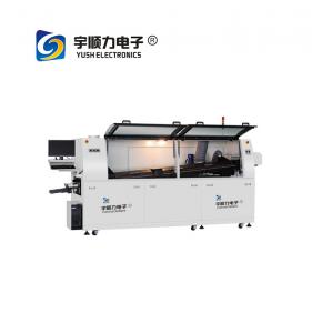 China SMT Lead Free Dual Wave Soldering Machine WS350 For PCB Dip Production Line on sale