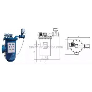 Food Beverage Weight KG 62 Enhanced Self-Cleaning Filter Housing for Particle