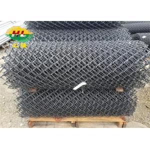 Pre Galvanized And Pvc Coated Chain Link Fence Wire Fabric 11ga X 2"