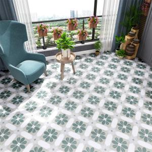 Cheap 20x20cm Green Ceramic Rustic Tile for Indoor Floor and Wall for sale