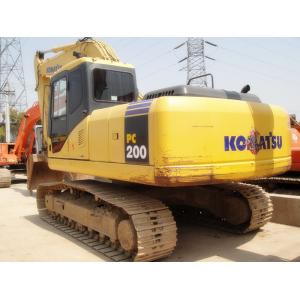 China 0.8 Cbm Bucket Capacity Second Hand Excavators KOMATSU PC200 3200h Hours on sale