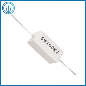 China 5 OHM CR MOF Cylindrical Resistor Wire Wound Resistor 100W Wire Wound Resistor on sale