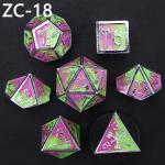 Customizable polyhedral dice set role-playing dice game RPG Dungeon and Dragon