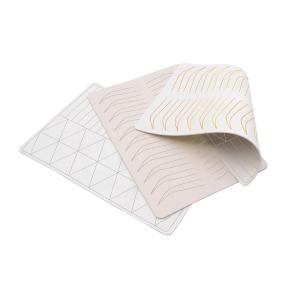 Silicone 1.5mm Inkless Practice Skin Milk White With Gold Lines