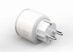 Round Shape Wifi Smart Plug Outlet EU Mini Wifi Socket With Energy Monitoring