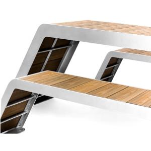 SGS Approved Park 200*65*75cm Picnic Table Bench Set