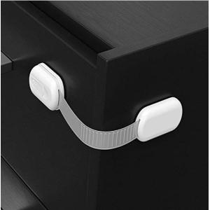 OEM No Residue Adhesive ABS Child Safety Drawer Locks