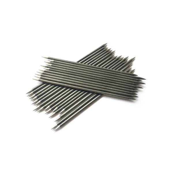 K20 Ultrafine Tungsten Carbide Probe Pins , Tungsten Needle For Medical Probe Device