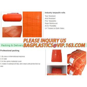 55g/sqm light weight pe woven fabric tarpaulin, 100% virgin plastic tarpaulin