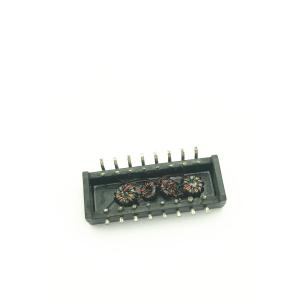 China SMT Single PC Card H0013NL 1500VRMS Ethernet Magnetic Transformer on sale