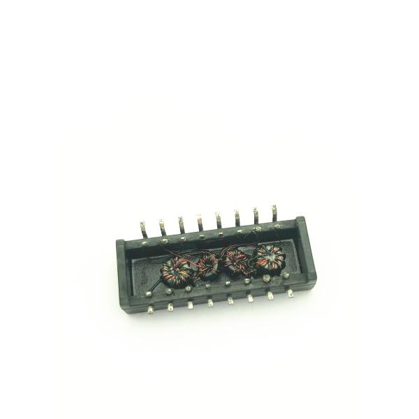 Quality SMT Single PC Card H0013NL 1500VRMS Ethernet Magnetic Transformer wholesale
