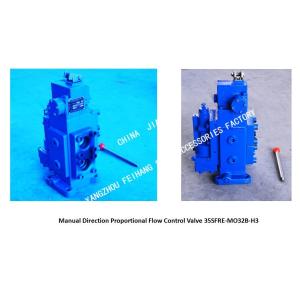 35SFRE-MO32B-H3 Manual Direction Proportional Flow Control Valve OPERATION OF