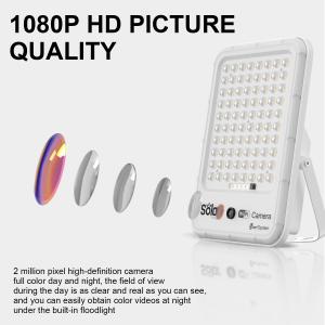 2500lm LED Solar CCTV Light White High Efficiency