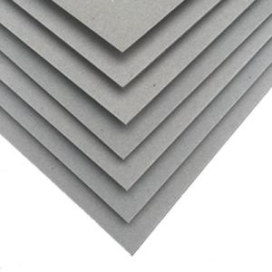 Grey Cardboard 500gsm Recycled Laminated Grey Chip Board Sheet Paper