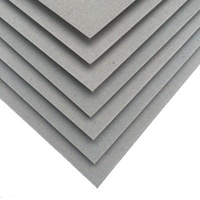 Quality Grey Cardboard 500gsm Recycled Laminated Grey Chip Board Sheet Paper wholesale