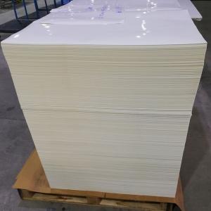 White Silicon Paper ISO 1080mm Blank Sheet Labels