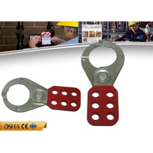 China ZC-K21 Economic Steel Lockout Hasp 6 Prying Resistant Hook ABS Coated Body on sale