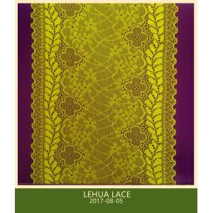 Cheap Hot Selling and nice quality Nylon Spandex Stretchy Brazil Lace from China for sale