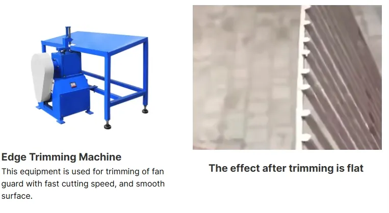 Hwahsi China Automatic Household Electric Fan Guard Spot Welding Machine Filter Mesh Welder.roundness Wire Mesh