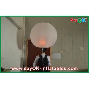 Cheap Customized Led Inflatable Backpack Balloon Tripod Ball for Advertisement for sale