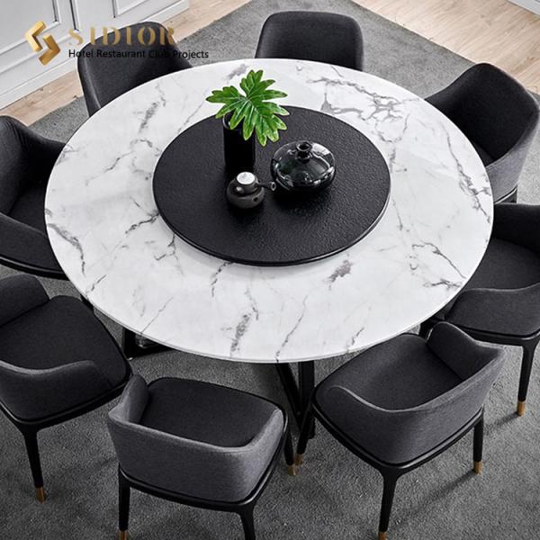 Restaurant Dinning Desk, Buffet Dinning Table, Canteen Dinning Desk, Hotel Table Desk, Man Made Marble Top