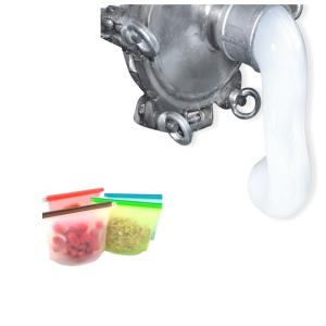 Reusable LSR Silicone Rubber For Food Storage Zip Snack Sandwich Bags