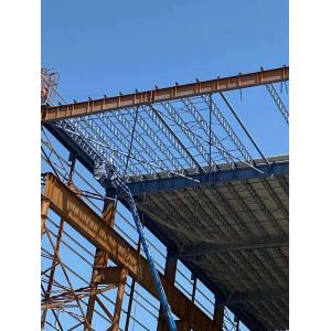 Single Multi Floor Warehouse Q235B High Rise Steel Structures