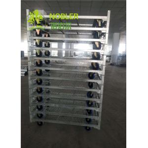 Danish Trolley Flower Hand Trolley Plastic Shelf Supermarket Exclusive Use